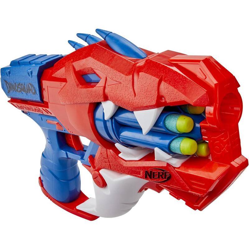 Blaster Nerf Dinosquad - Raptor Slash. 6 proiectile