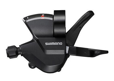 Shimano altus sl-m315 linkse versneller voor 2 versnellingen - zwart
