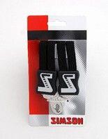 Simson zwarte xl snelbinder voor fietsen