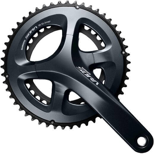 Mechanizm Korbowy 2 X 9 Biegów Sora Fc-R3000 175/50-34 - Czarny
