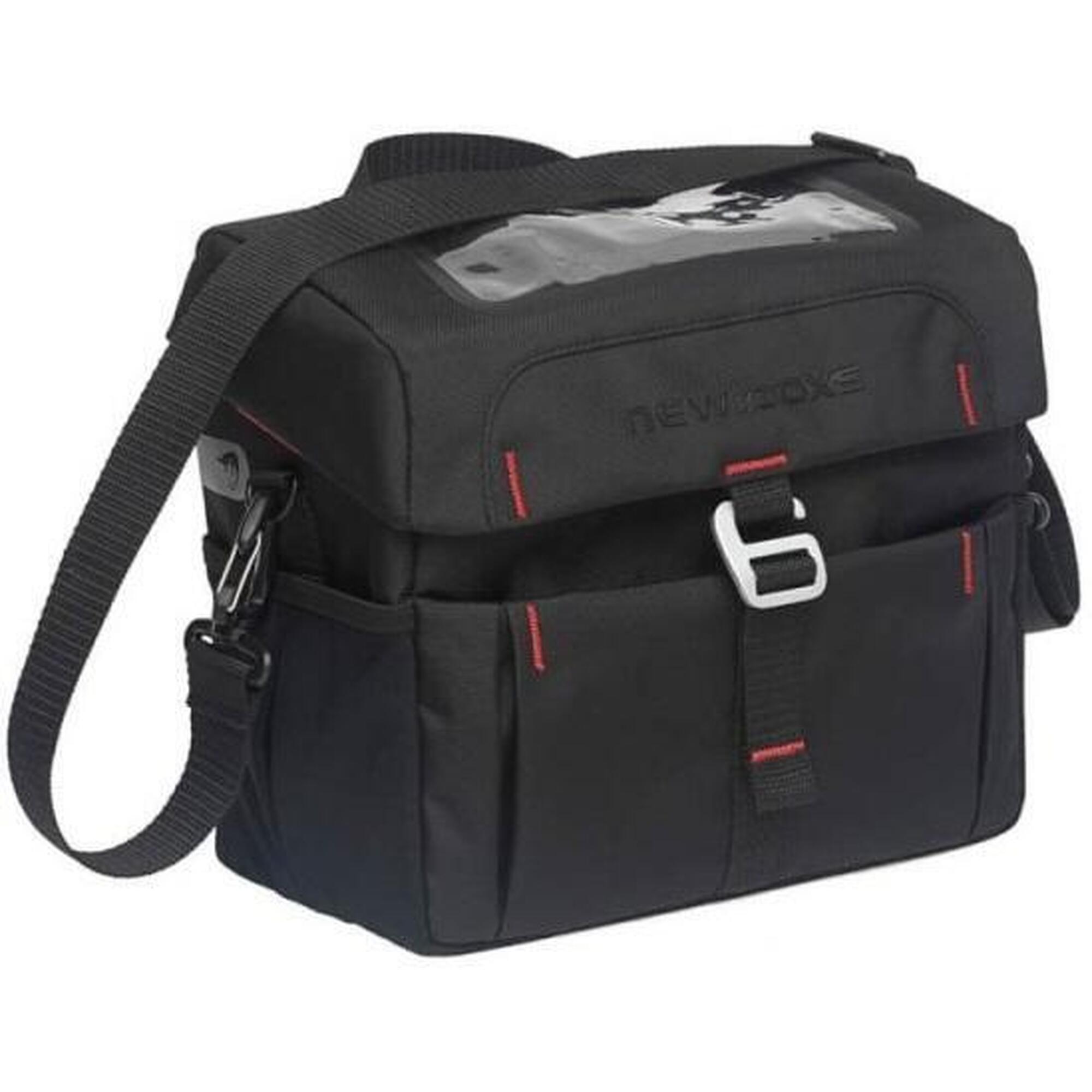 New Looxs - Sacoche Guidon Vigo Sacoche Guidon 8,5 Litres 26 X 22 X 15 Cm - Noir - Sacoche Vélo - Bleu|noir - Decathlon