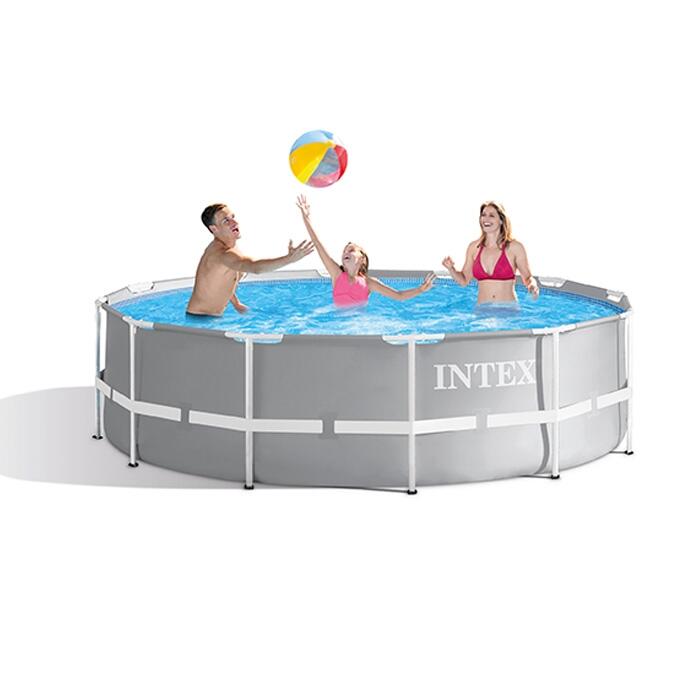 Basen stelażowy do ogrodu Intex 366 x 99 cm zestaw 9w1