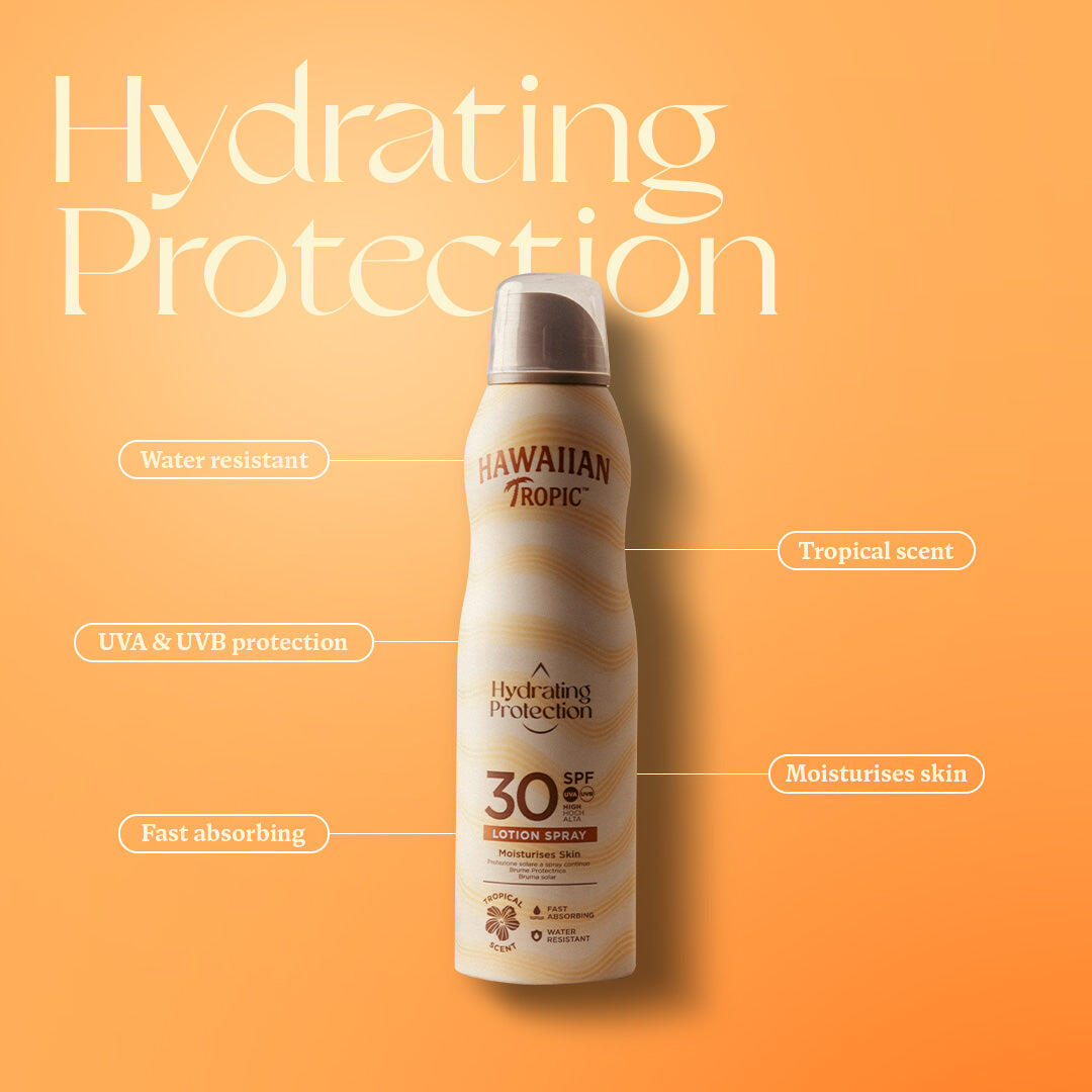 Hawaiian Tropic Silk Hydration Air Soft Mist Protetor solar SPF50 2/3