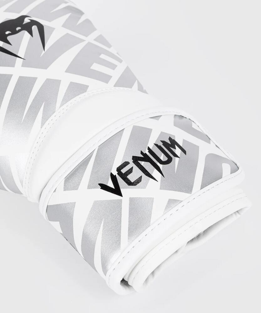 Gants de boxe Venum Contender 1.5 XT – Blanc / Argent – 10 oz 2/7