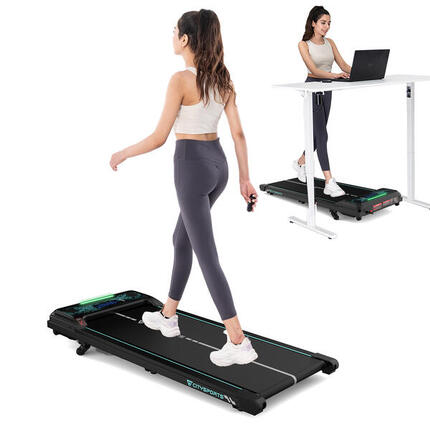 Tapis de Marche Inclinable 13.41%-3 Positions.440W,6.0km/h,Bluetooth,Lumière LED