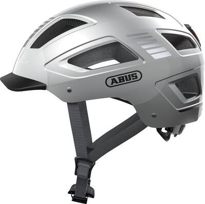 Abus fietshelm hyban 2.0 - signal silver