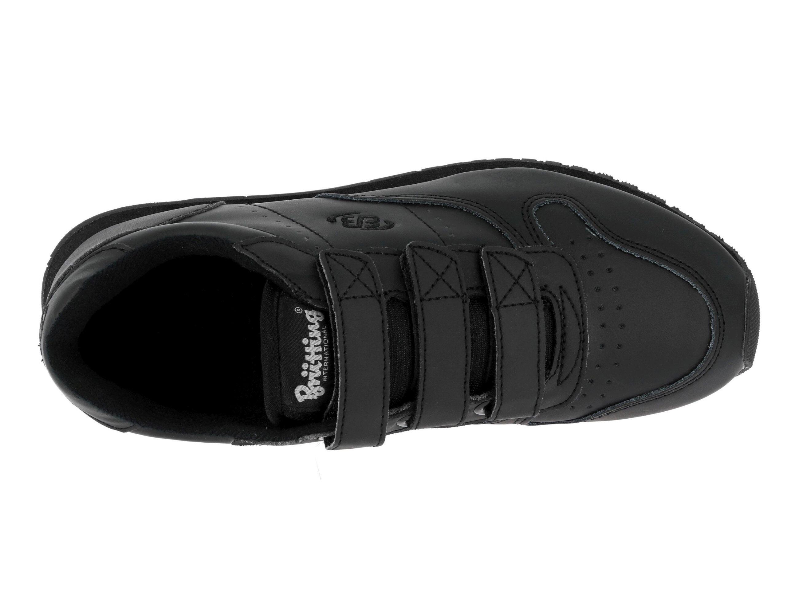 Chaussure randonnée Brütting Diamond Classic V cuir noire, velcro, semelle amov. 5/6