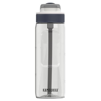 Kambukka Lagoon 750 ml, Clear 2.0, mit Trinkhalm, auslaufsicher, BPA-frei