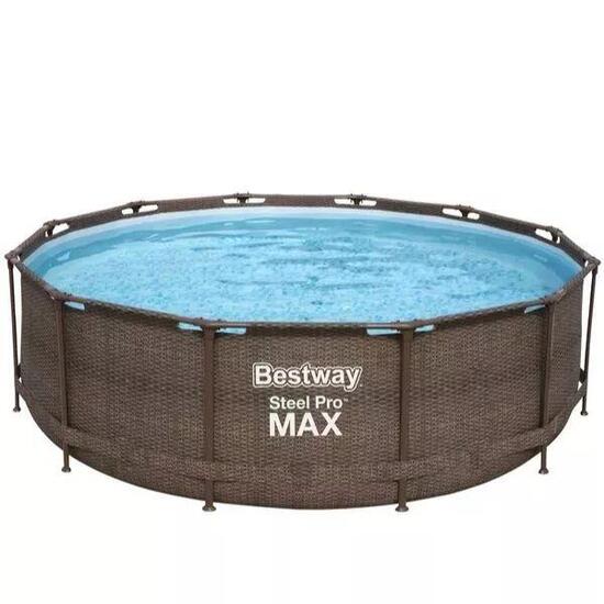 Basen ogrodowy stelażowy 366x100 cm Bestway 56709