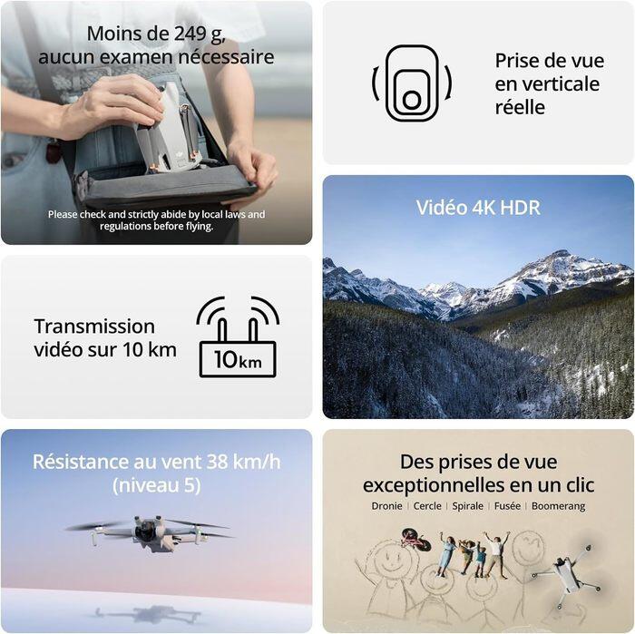DJI Mini 3 Fly More Combo (DJI RC) (GL) 2/7