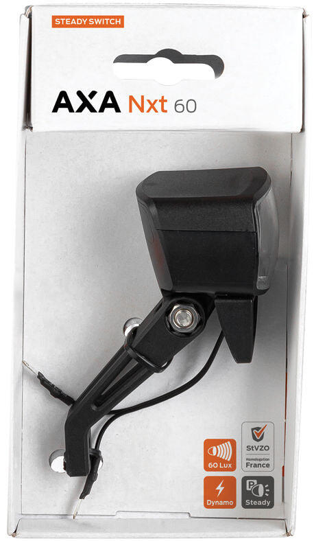 iluminação frontal para bicicletas Axa Nxt 60 Dinamo Led 60 Lux A 6/6