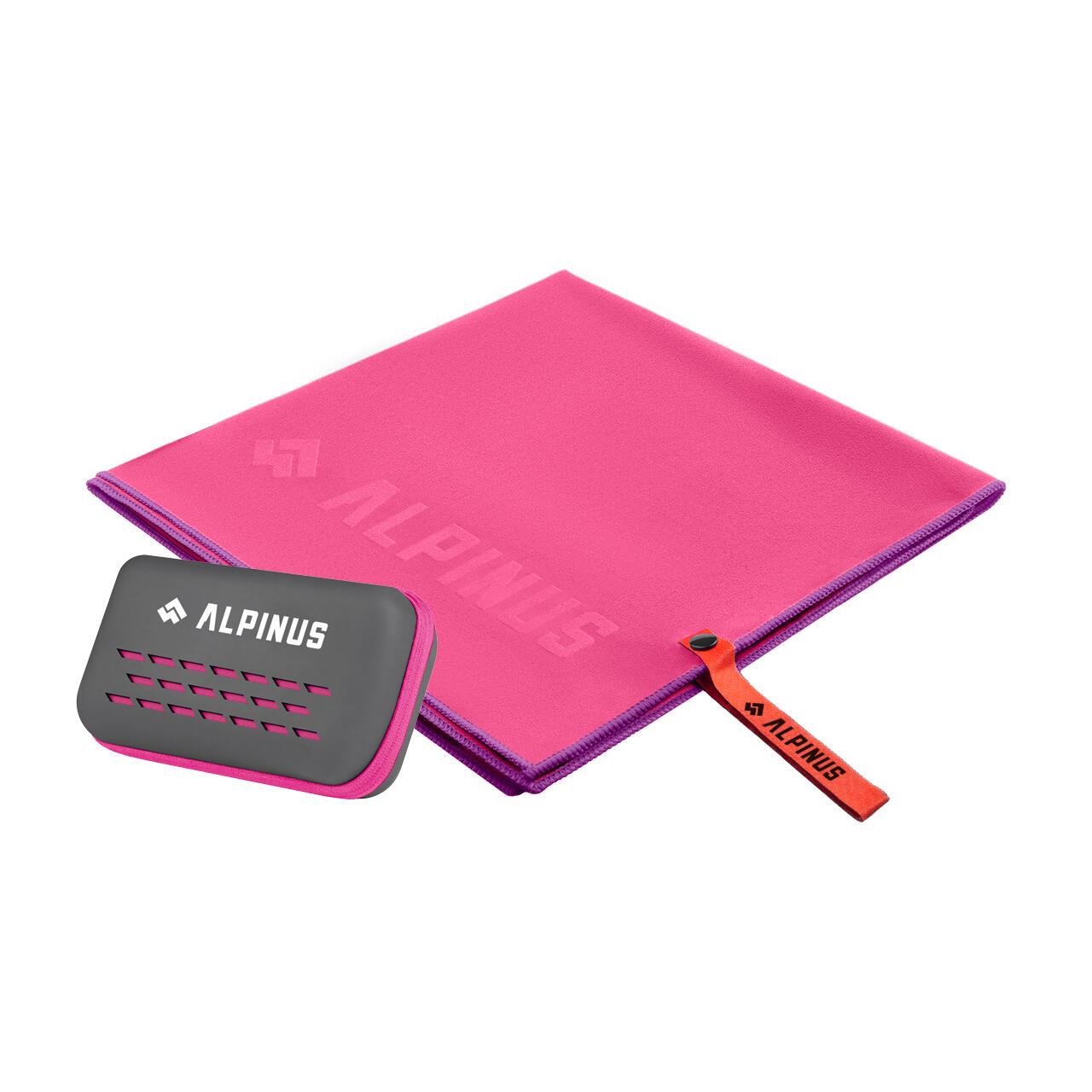 Ręcznik szybkoschnący Alpinus Tarifa 75 x 150 - pink 3/6