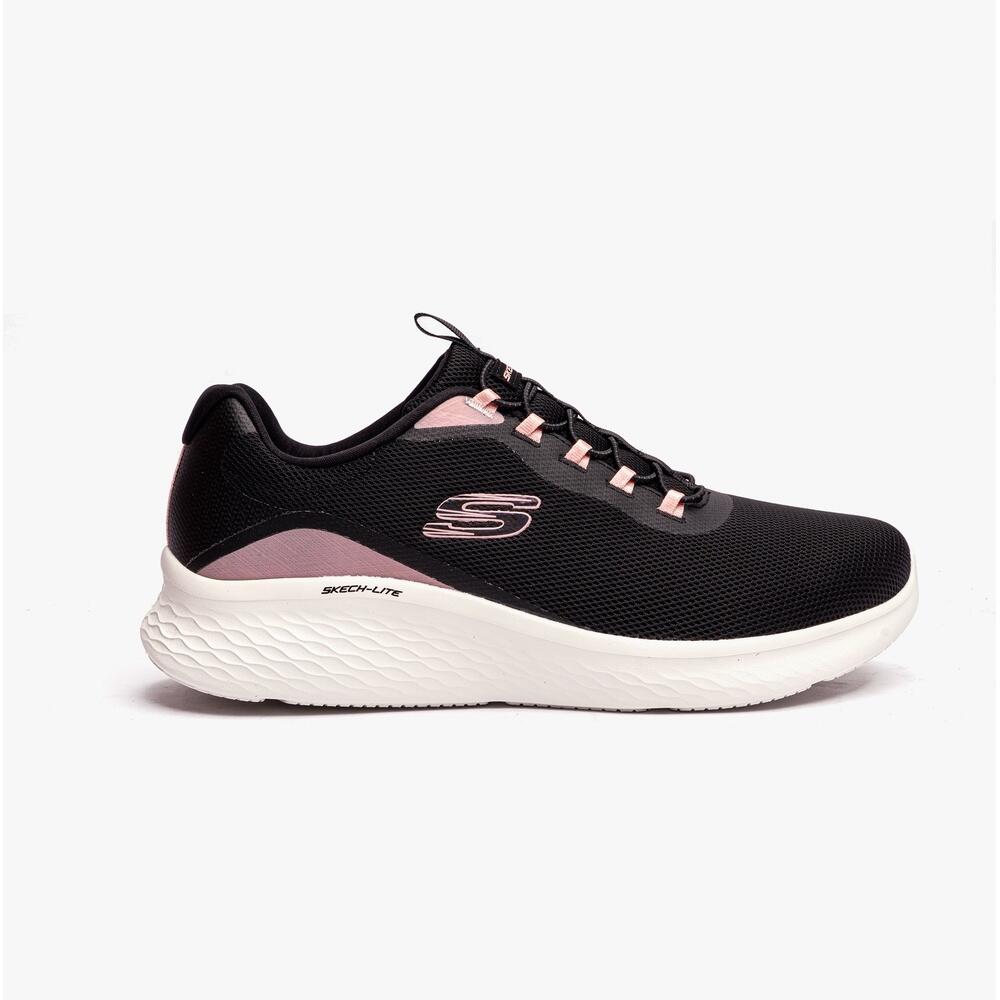 150041/bkpk Womens Sports Lace Up Trainers