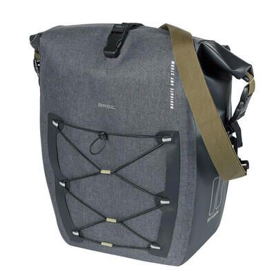 Borsa singola per bicicletta Navigator Storm L. grigio
