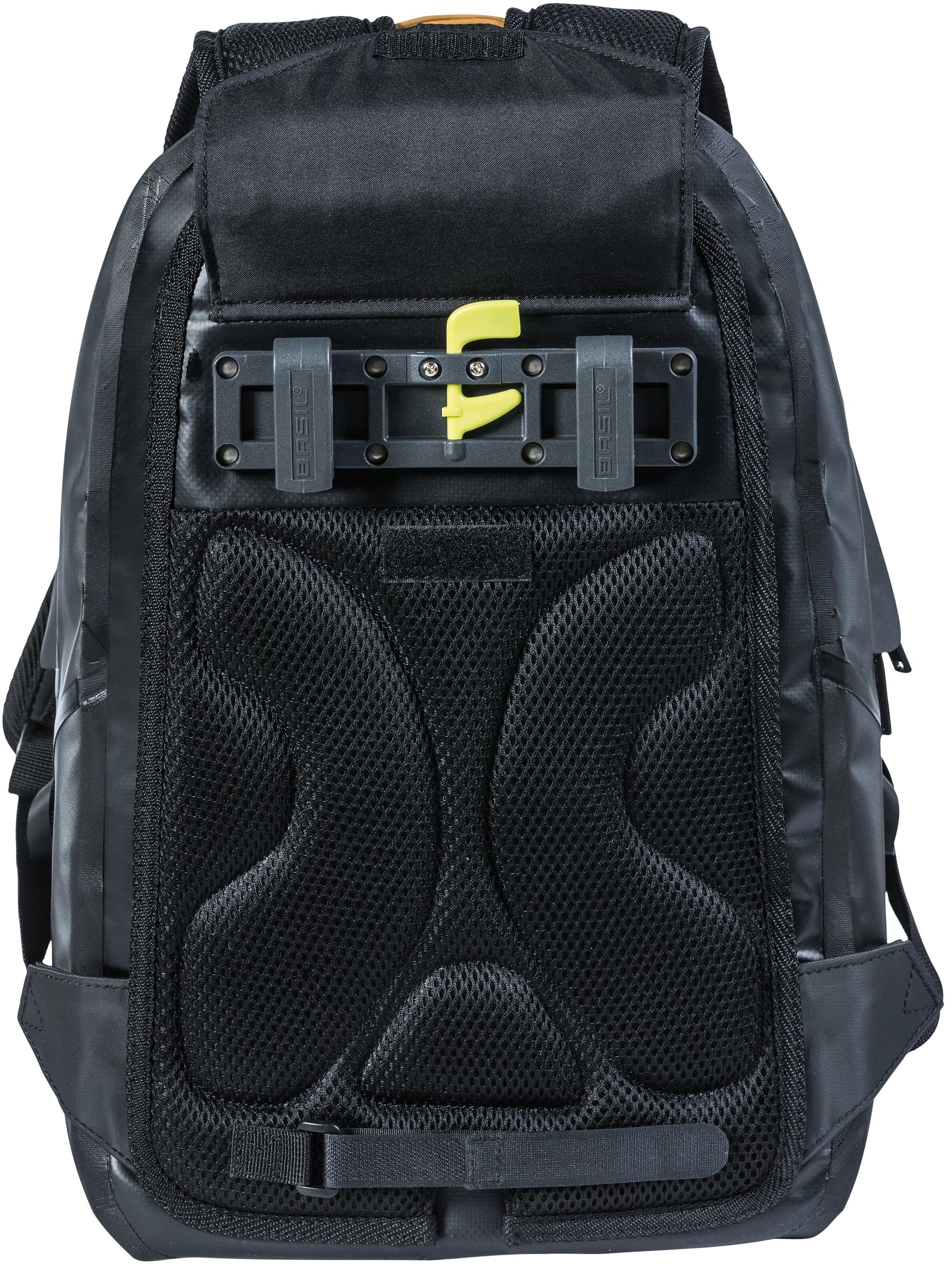 Fietsrugzak Urban Dry Backpack 18 liter 27 x 16 x 45 cm - mat zwart 2/7