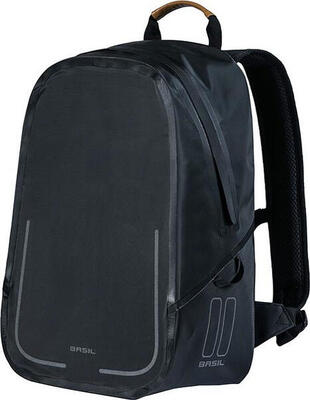 Basil urban dry backpack - waterdichte rugzak voor fietsen - zwart