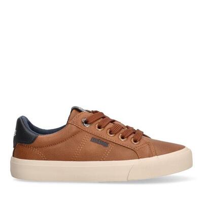 Deportivas Casual Niño Suela Plana - Modelo 48915 Cuero