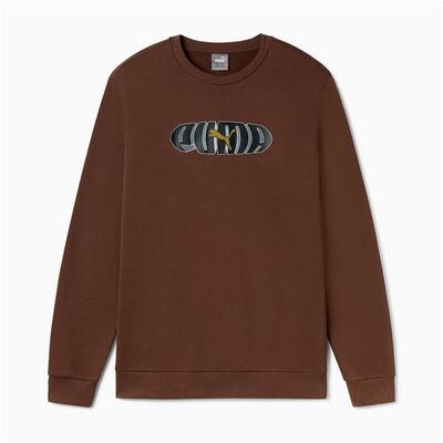 Sweater puma ess+ graphic crew voor mannen