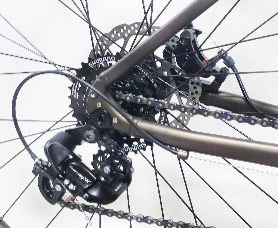 CLOOT Gravelbike Shimano A70 2x7 XLAND 700 5/5