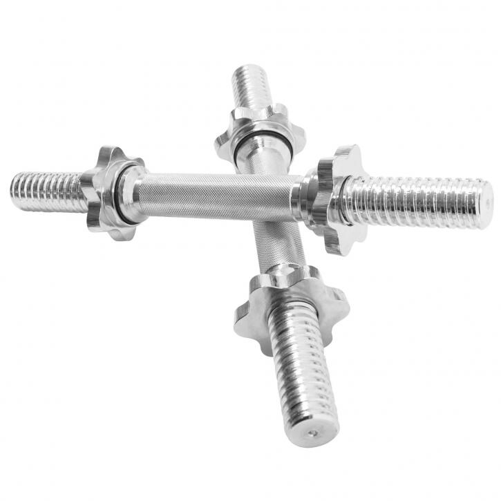 Zestaw 2 sztuki gryfy 42 cm chromowane gwintowane