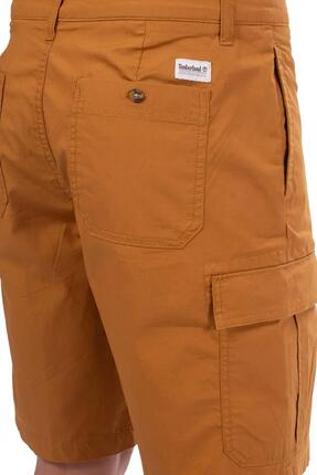 Bermudas cargo - Sportswear - Homme - Grandes poches, coupe regular - Marron.