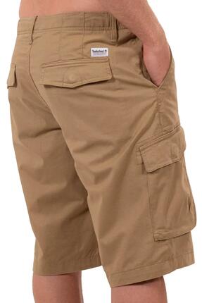 Bermudas cargo - homme - poches cargo, coupe régulière - bleu