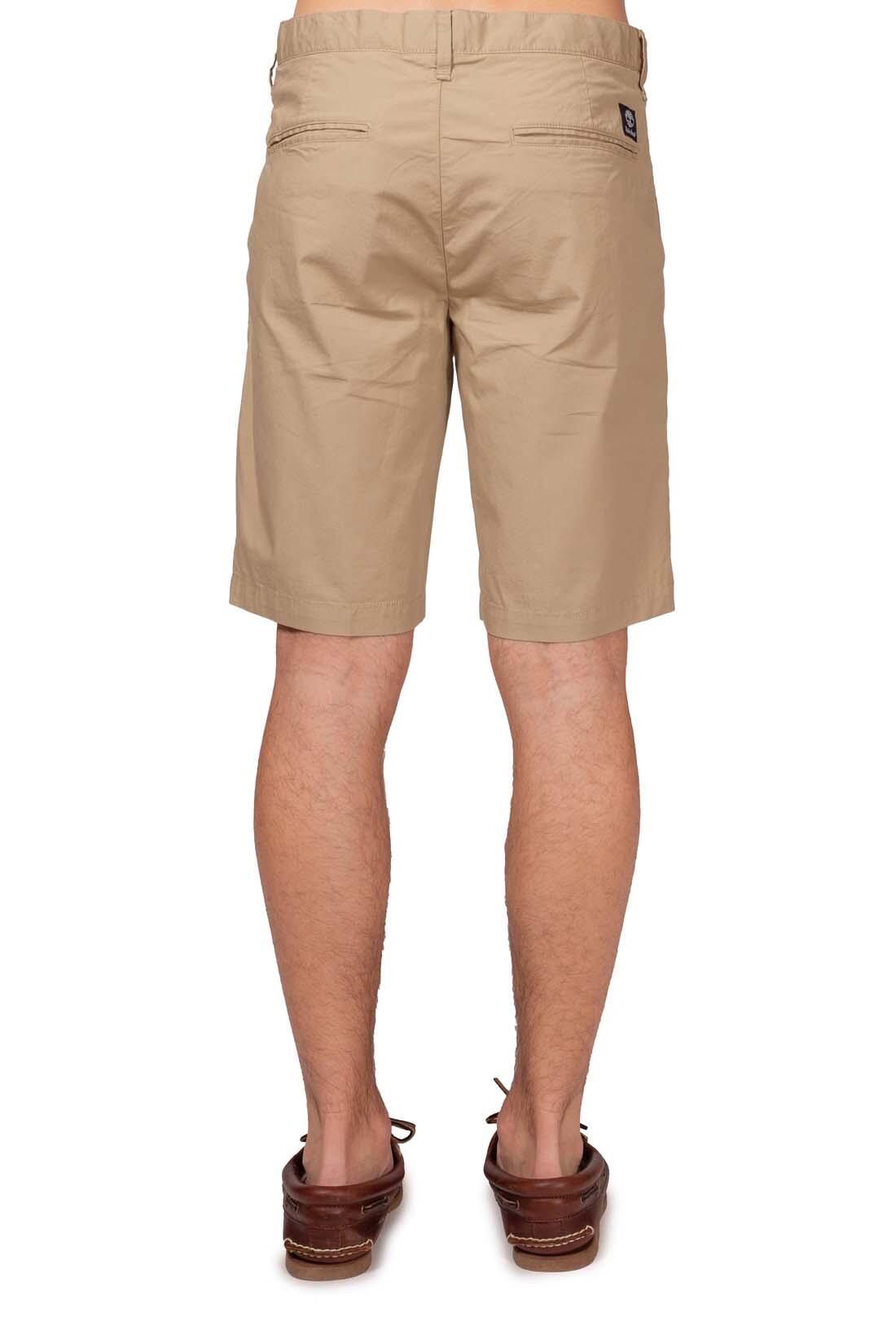 Bermuda chino uomo con patch logo 3/5