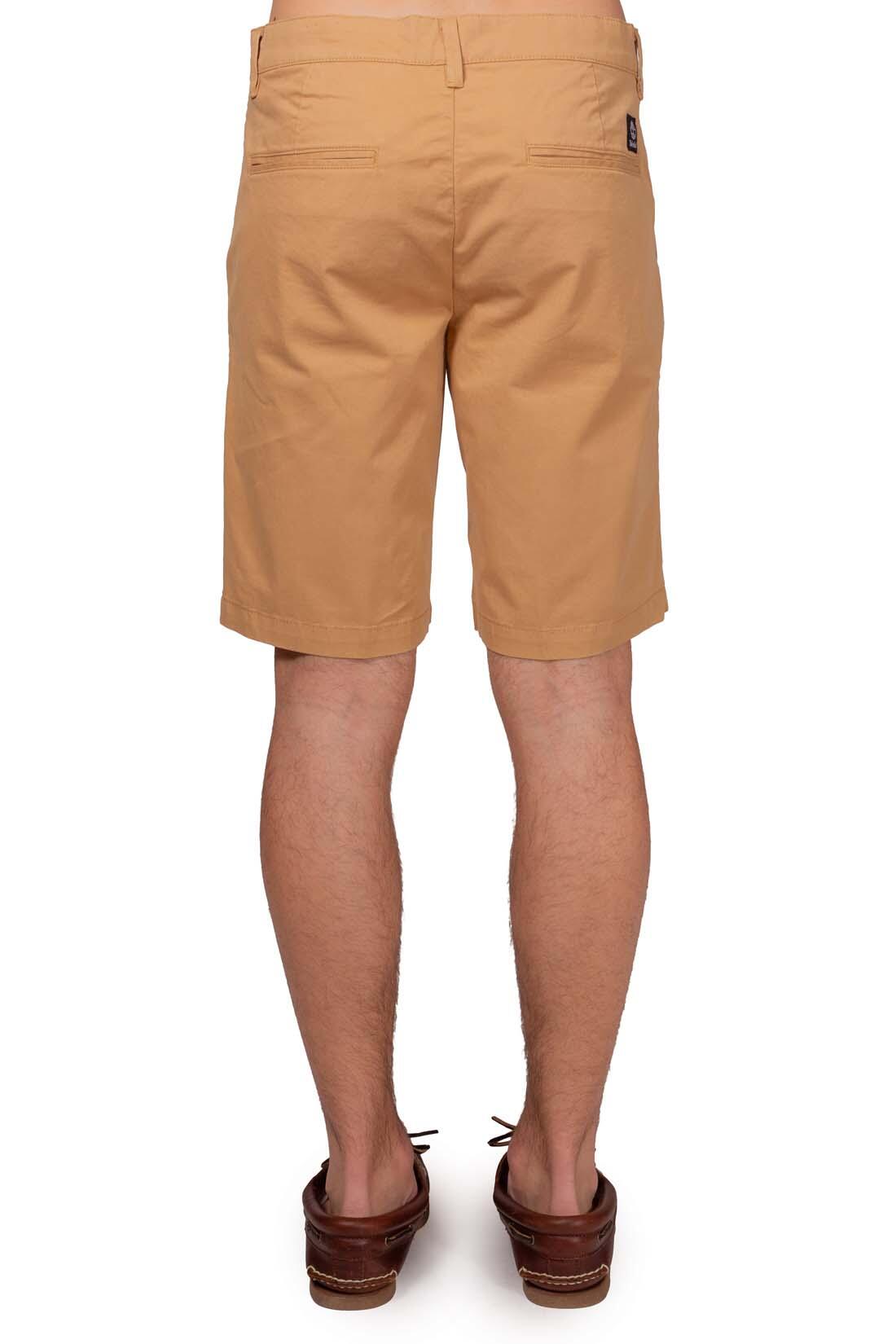Bermuda chino uomo con patch logo 3/5