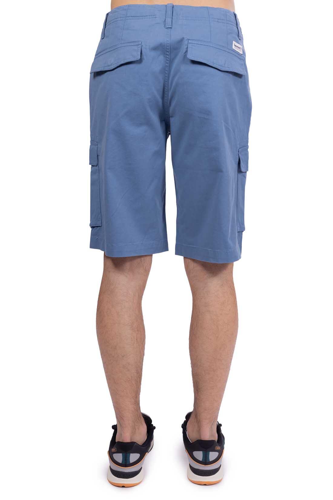 Bermuda cargo uomo in twill 3/5