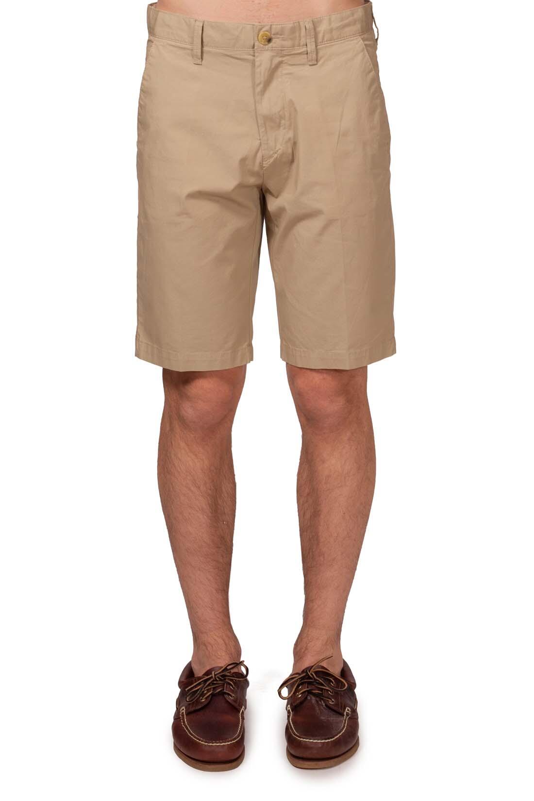 Bermuda chino uomo con patch logo 2/5