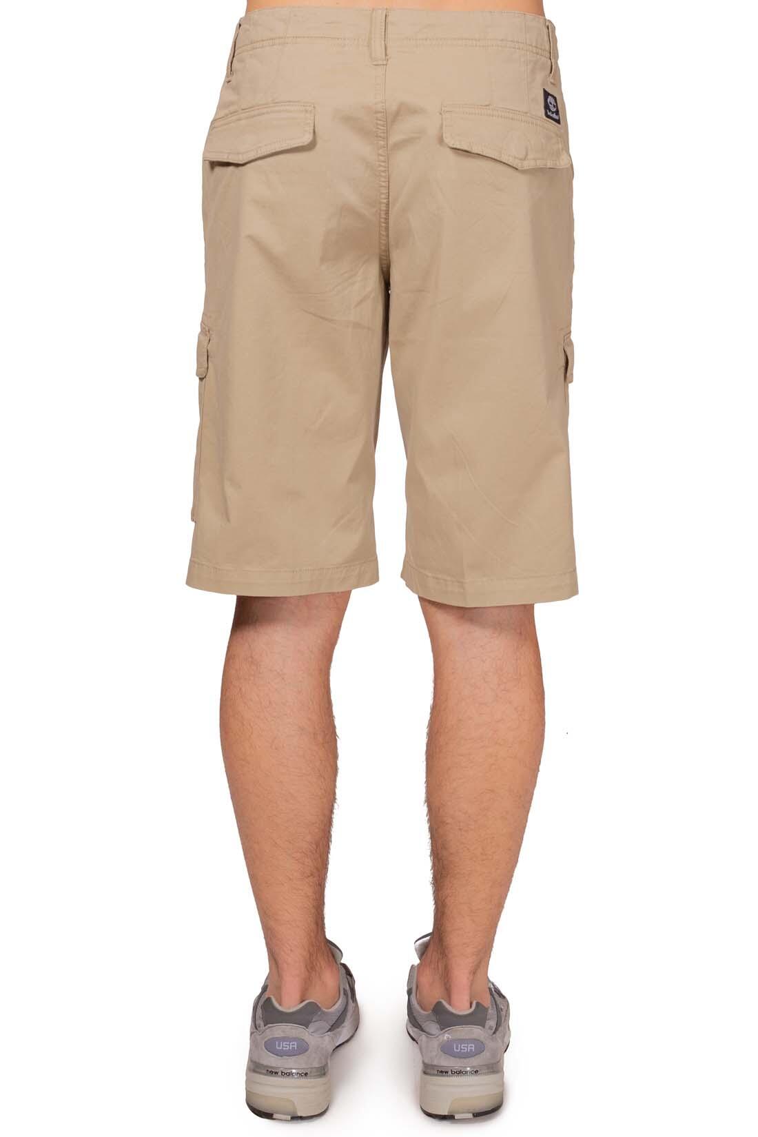 Bermuda cargo uomo in twill 3/5