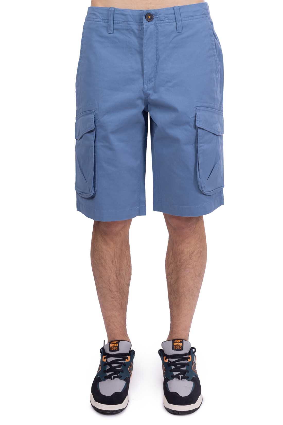 Bermuda cargo uomo in twill 2/5