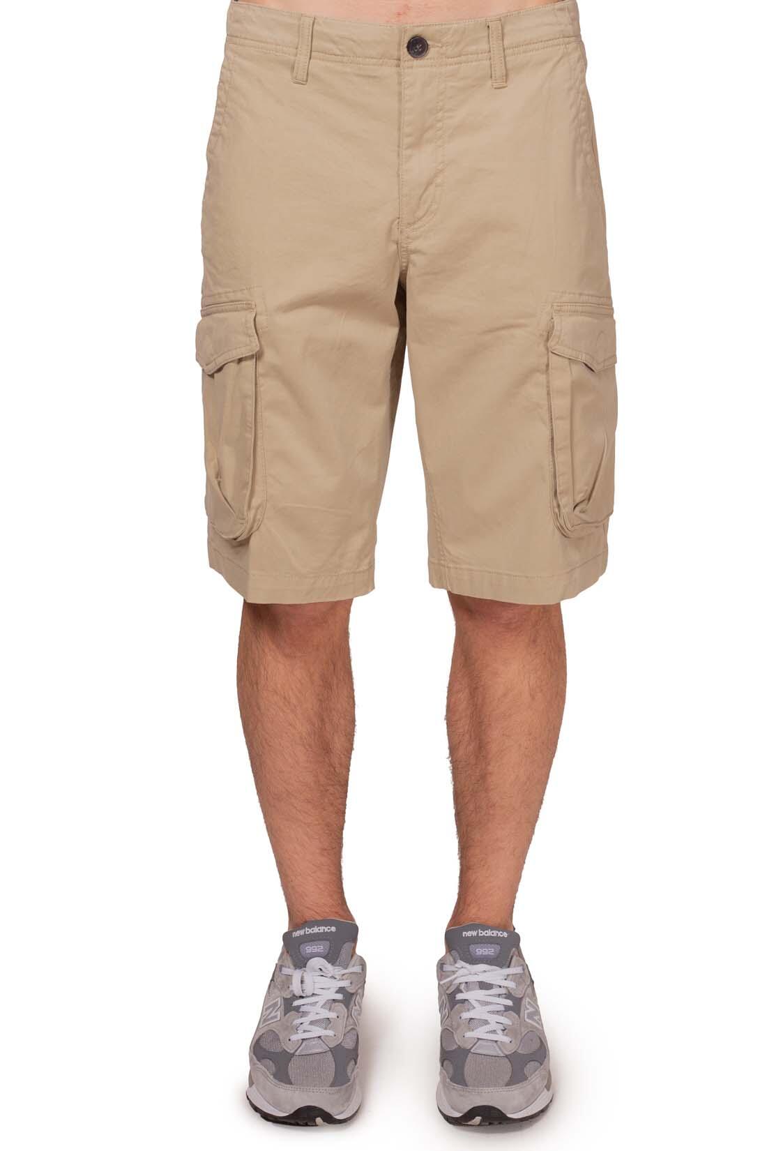 Bermuda cargo uomo in twill 2/5