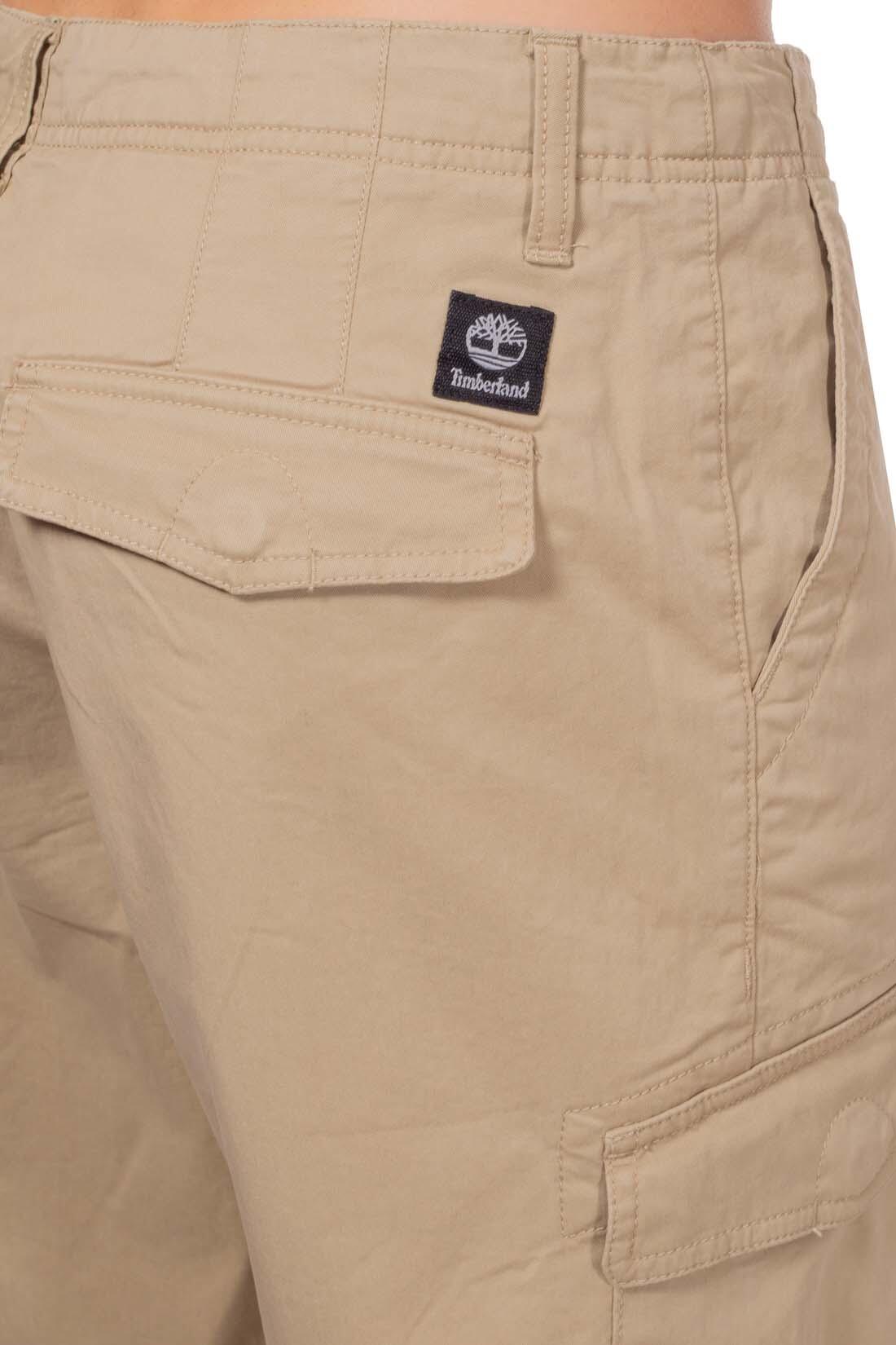Bermuda cargo uomo in twill 5/5