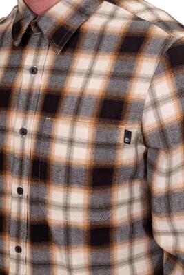 Camicia uomo in flanella di cotone scozzese