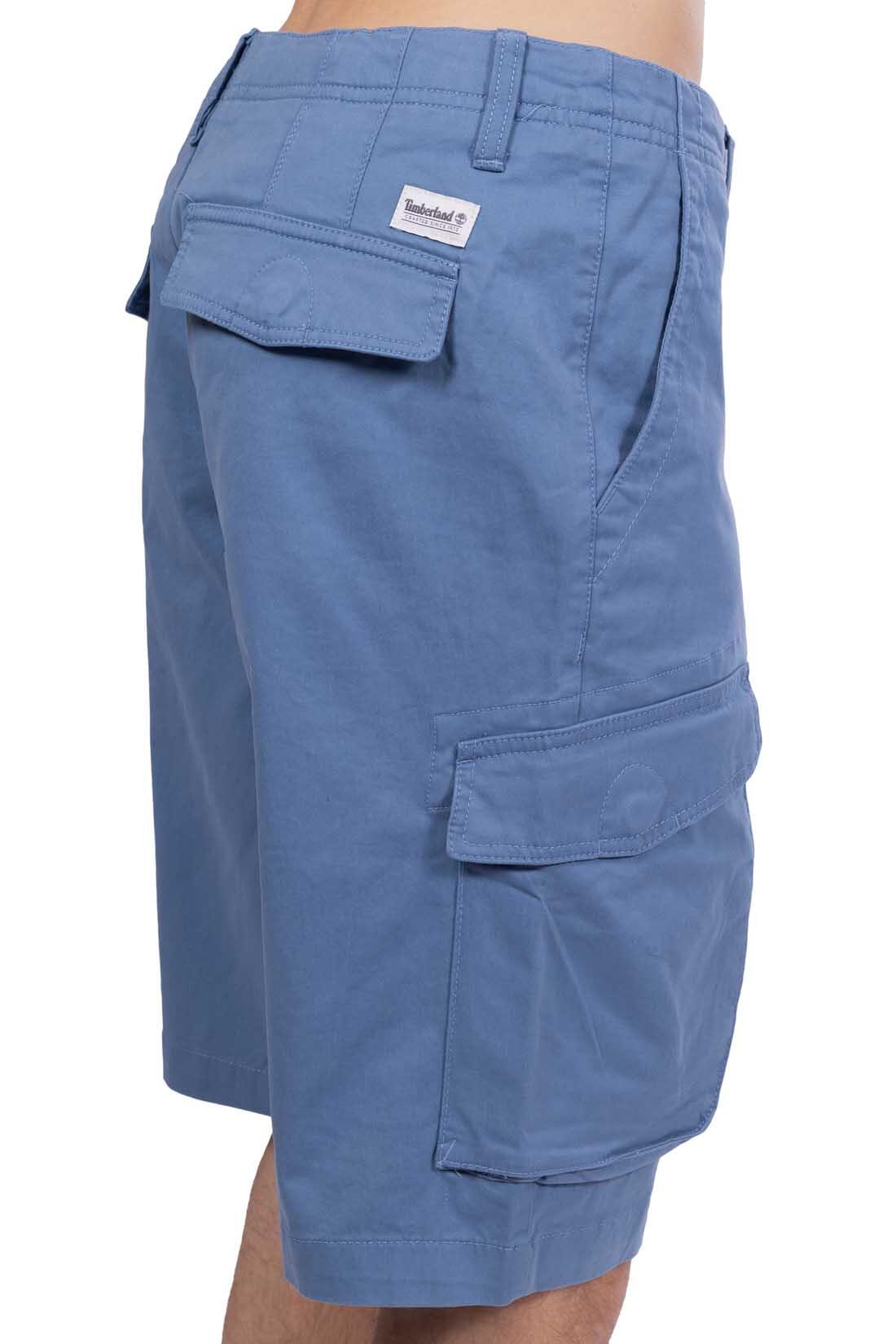 Bermuda cargo uomo in twill 4/5