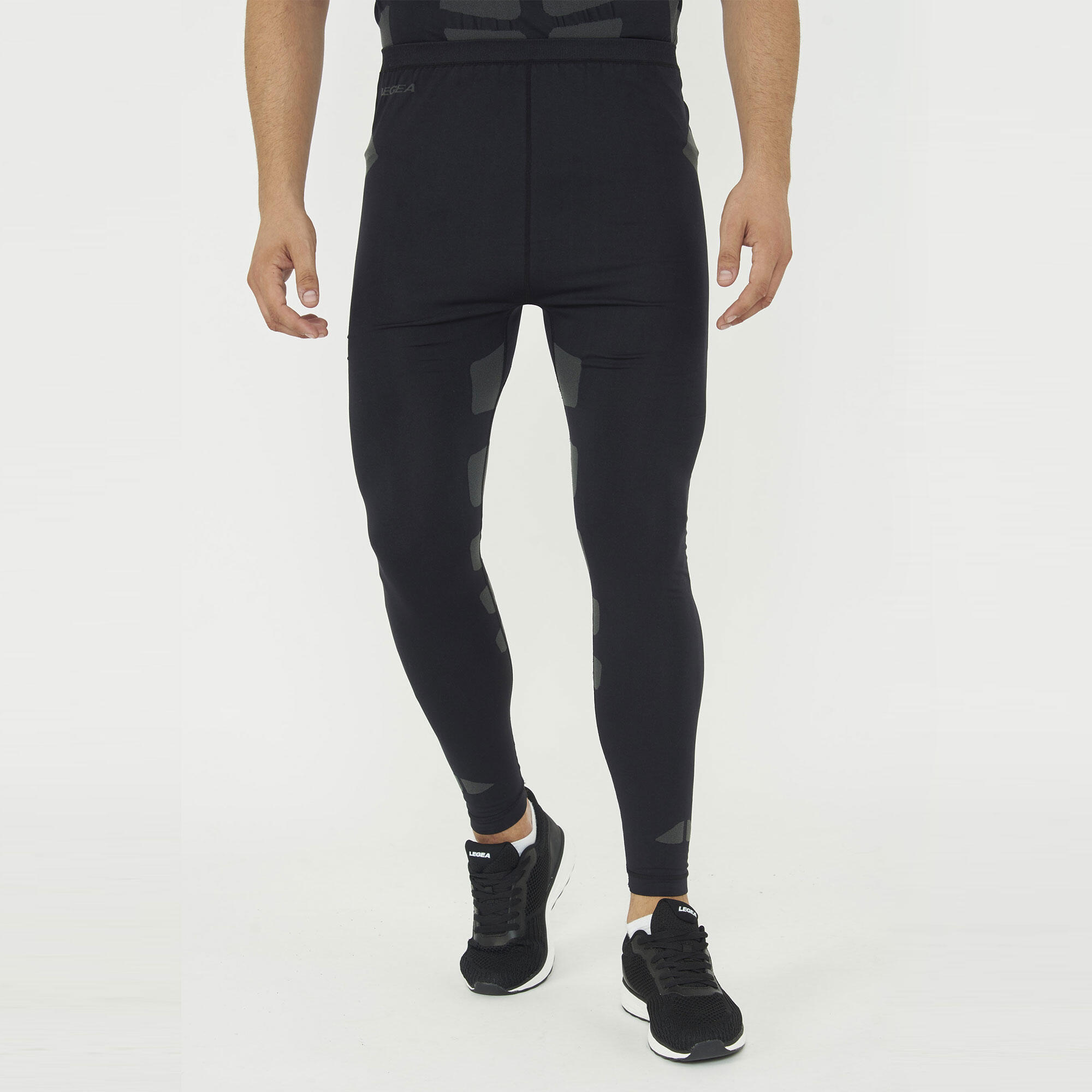 Legea - Legging Technique Pour Entraînement Intensif D-tech - Legging - Gris|noir - Decathlon