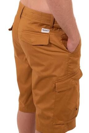 Bermudas cargo - homme - poches cargo, coupe régulière - bleu