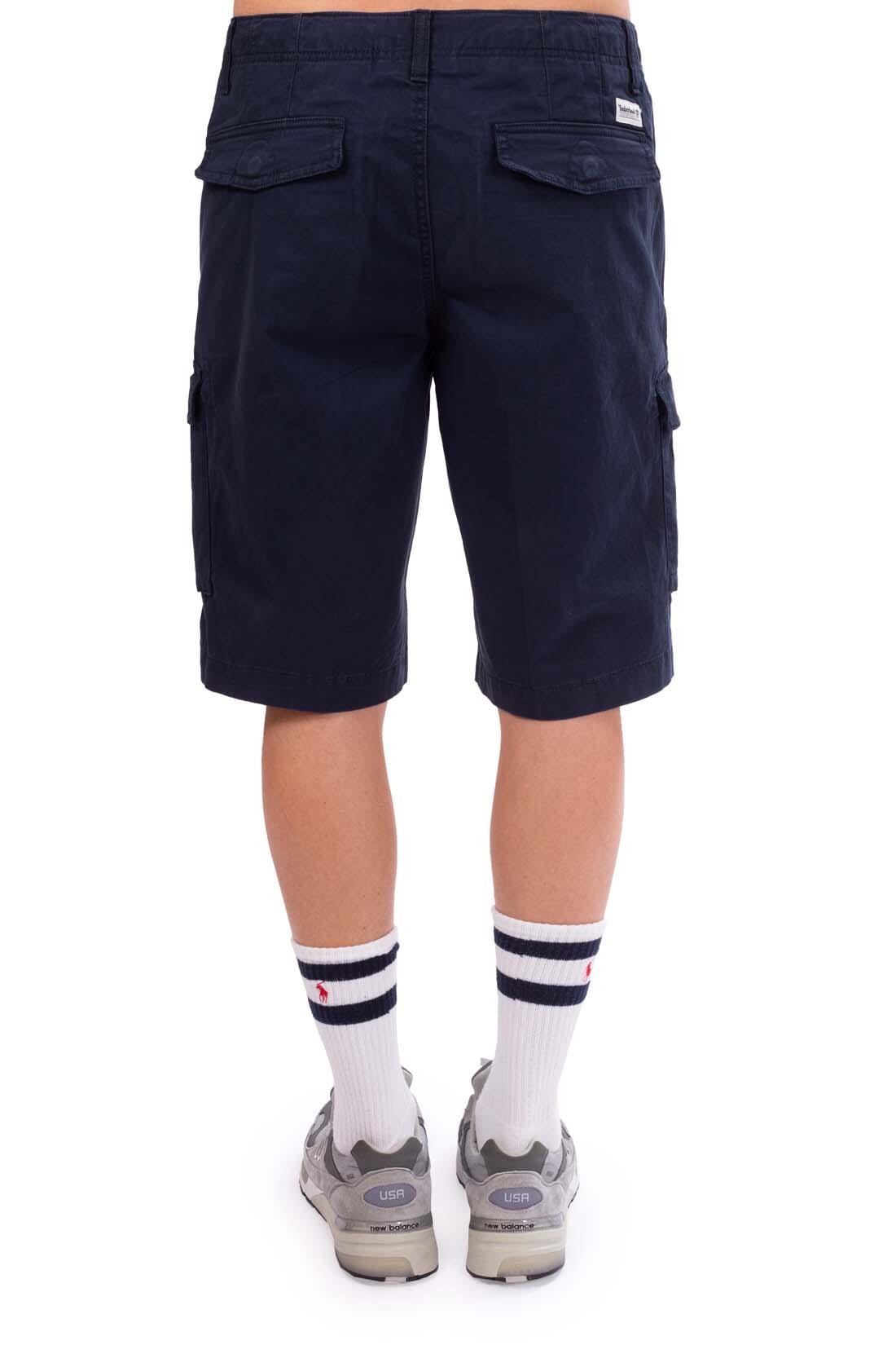 Bermuda cargo uomo in twill 3/4