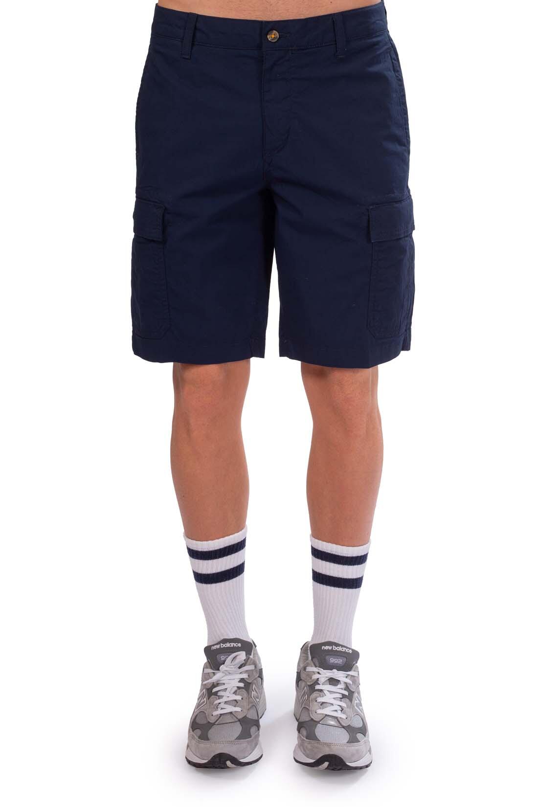 Bermuda - Homem - Cargo, corte regular - azul 2/4