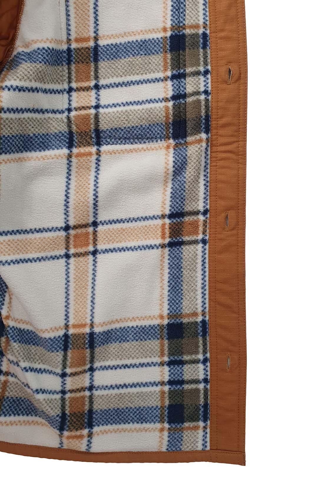 Sobrecamisa - Homem - Forro de fleece - Castanho 5/6