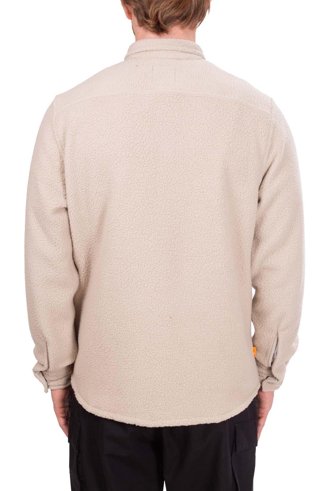 Maglia in pile - Outdoor - Uomo - Maniche lunghe, vestibilità regular - Beige 3/5