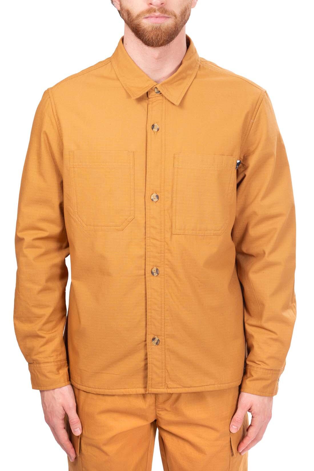 Sobrecamisa - Homem - Forro de fleece - Castanho 2/6