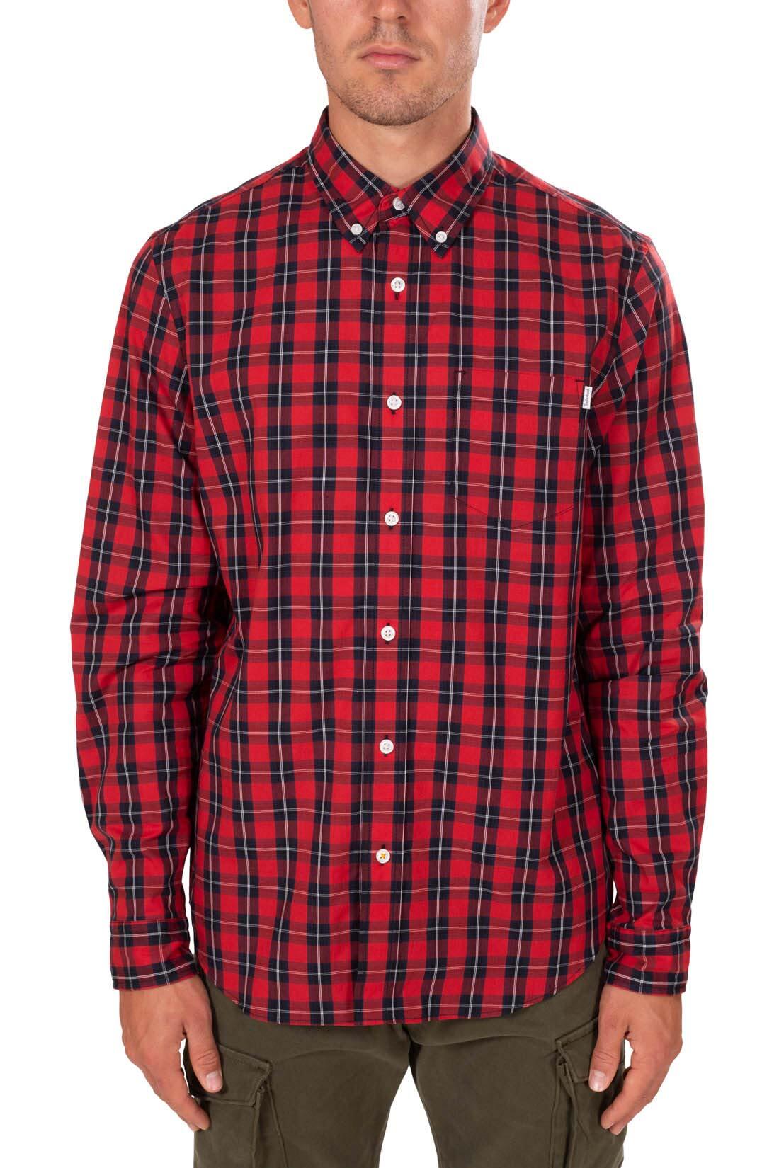 Camicia uomo regular a quadri 2/4