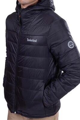 Piumino uomo trapuntato con cappuccio