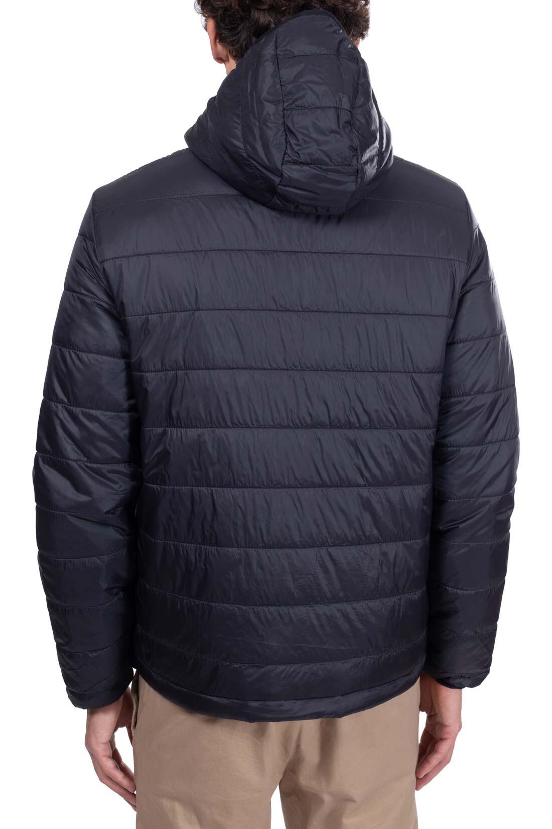 Anorak acolchado para hombre - resistente al agua, cortaviento, con capucha 3/5