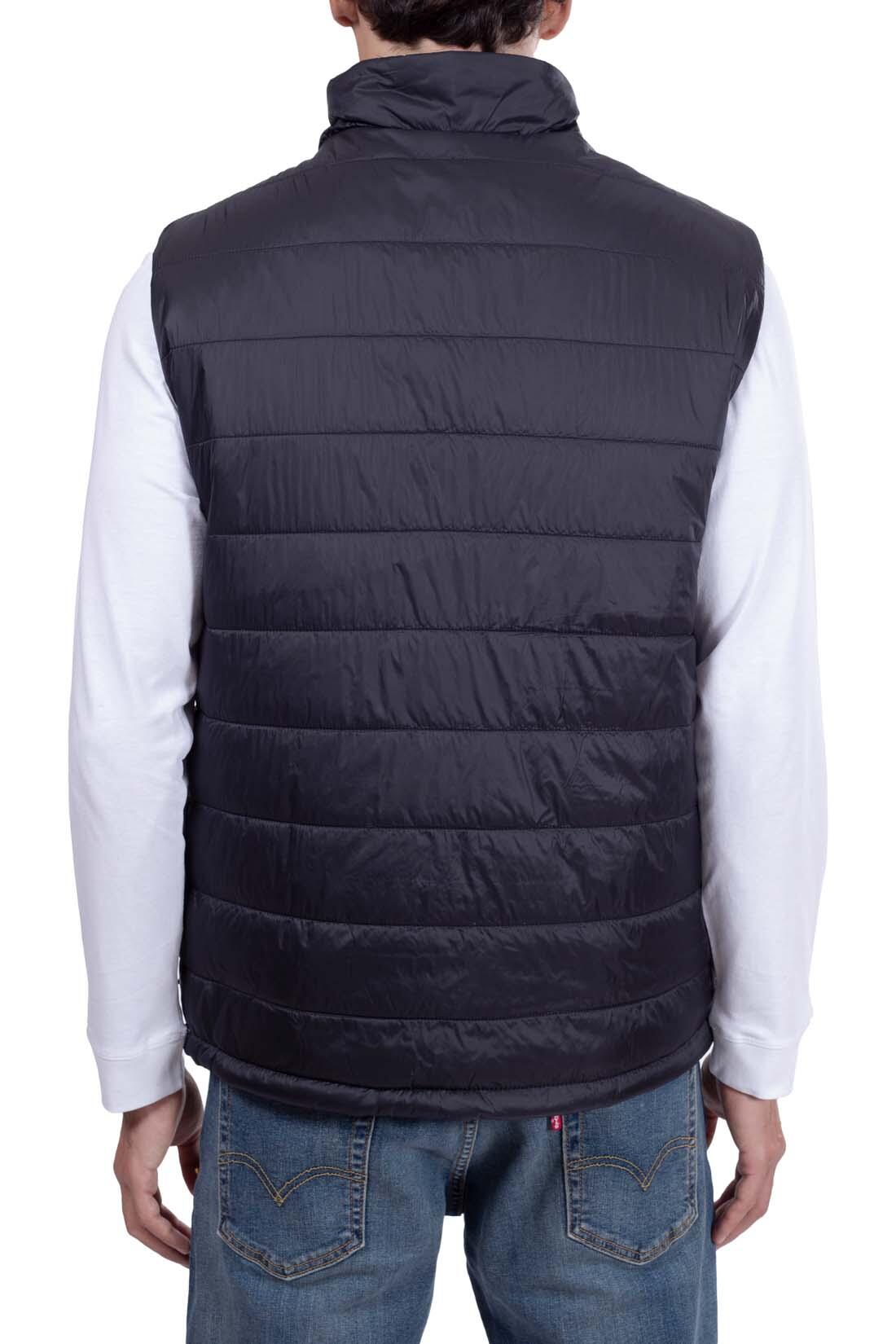 Piumino uomo smanicato con logo 3/5