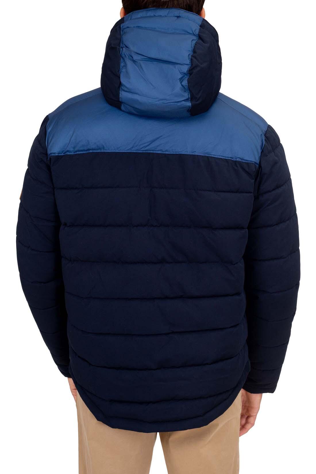 Piumino uomo con logo patch 3/6