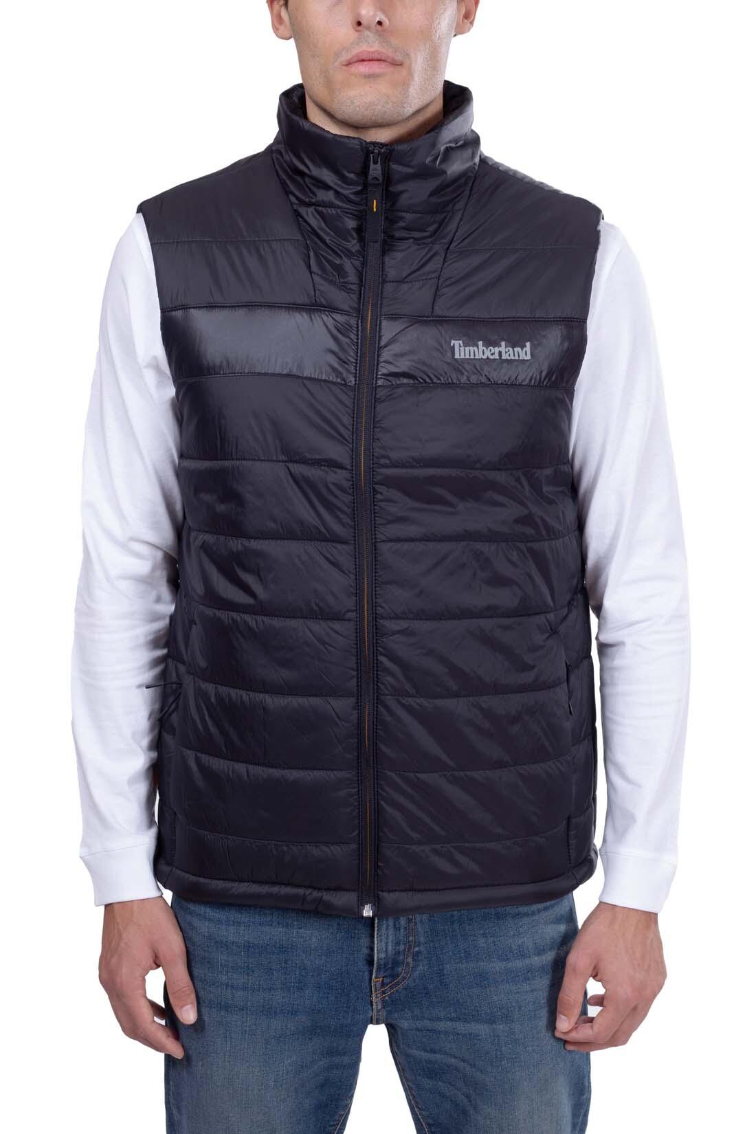 Piumino uomo smanicato con logo 2/5