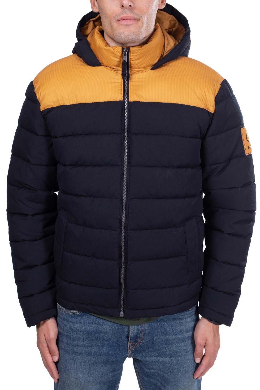 Piumino uomo con logo patch 2/5